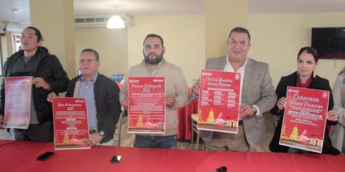 Arnulfo Urbiola y Karina Quintero presentan Festival Navideño: Héroe Paisano