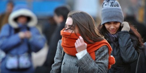 Alertan por frío intenso para las próximas horas