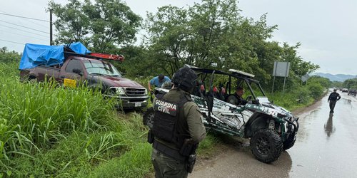 Guardia Civil Estatal realiza importante ayuda comunitaria en la región Huasteca