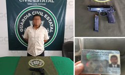 Guardia Civil detiene a hombres armados en Tanquián