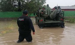 Tormenta tropical Hanna provoca daños e inundaciones en Nuevo León y Tamaulipas