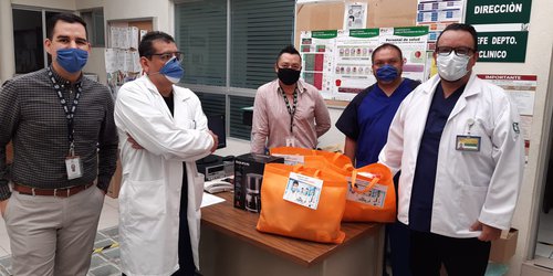 IMSS agradece a “San Luis Podemos” por los apoyos para personal de esta institución