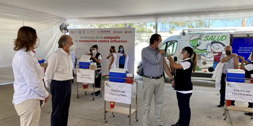 Inicia campaña de vacunación contra la influenza