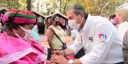 Octavio Pedroza dice que su gobierno garantizará derechos de mujeres indígenas