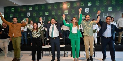 SLP sede de la Primera Reunión Plenaria de los Grupos Parlamentarios del PVEM en el Congreso de la Unión