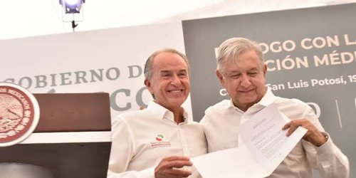 El Gobernador negativo a Covid trás visita Presidencial