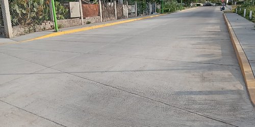 Inauguran obras de pavimentación en calles de la colonia Infonavit Ojo de Agua