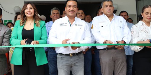 Inaugura Secretario de Gobierno oficina de enlace del Registro Civil en Ciudad Valles