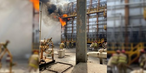 Terremoto en México: se registró incendio de refinería en Salina Cruz, Oaxaca; un trabajador resultó lesionado