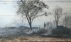 Sin dinero y muy pocas unidades, Bomberos atiende ola de incendios