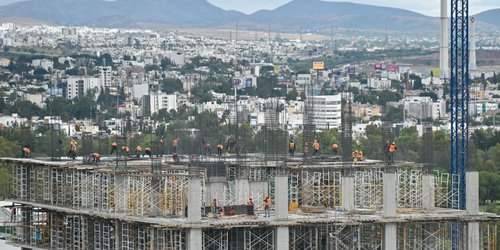 El INEGI confirma incremento a tasa anual del 14.8 de la industria de la construcción en SLP