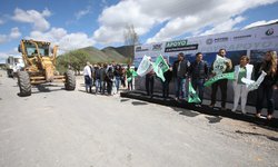 Inicia el gobernador Gallardo camino San Carlos-La Cuesta en Guadalcázar