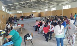 Realizaron jornada de asistencia social y médica a San José de la Flores