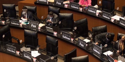 Senado aprueba en lo general procedencia de la consulta contra expresidentes