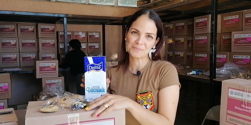 DIF Rioverde distribuye desayunos fríos en escuelas del municipio