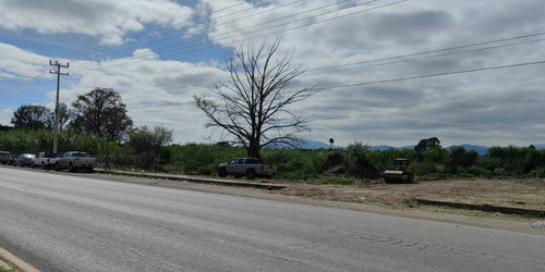 Habilitan terreno para la FERERIO a un lado del bulevar CJB