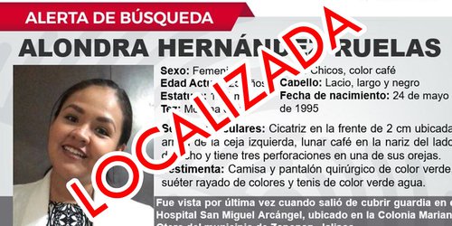 Localizan a doctora potosina desaparecida el fin de semana en Zapopan.