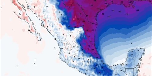 Inicia tormenta invernal, y enfriará gran parte de México