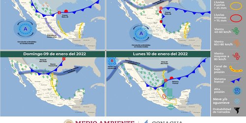 Fin de semana con frío, vientos y lluvia por frente frío 20