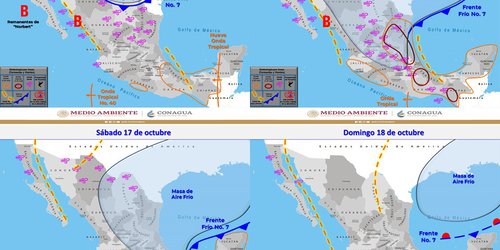 Lluvias y mañanas frías se esperan para el fin de semana en SLP