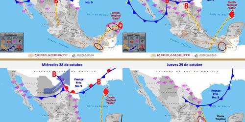 Para esta semana se esperan frío y lluvias en algunas regiones de SLP