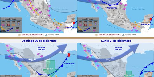 Ambiente frío a muy frío en regiones de San Luis Potosí durante el fin de semana