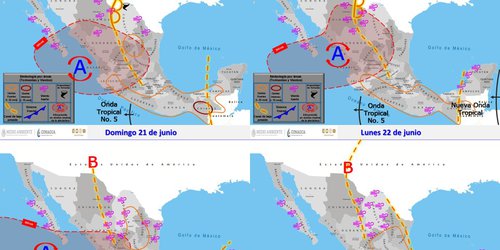 Podrían presentarse lluvias fuertes durante el fin de semana en SLP