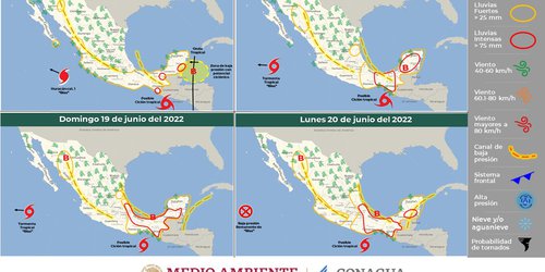 Esperan más lluvias para el fin de semana en San Luis Potosí