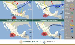 Lluvias y ambiente fresco se mantendrán para el fin de semana