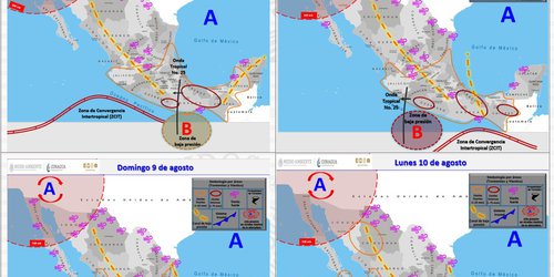 Chubascos y calor se esperan para el fin de semana en SLP