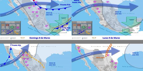Se mantendrán bajas temperaturas durante el fin de semana en SLP por masa de aire frío