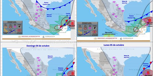 Nuevo frente frío mantendrá bajas temperaturas durante el fin de semana