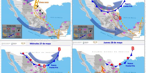 Predominarán temperaturas de 35 a 40 °C durante la semana en regiones de San Luis Potosí