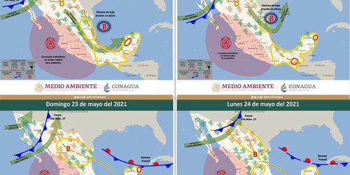 Se prevén chubascos vespertinos y lluvias fuertes durante el fin de semana en regiones de San Luis Potosí