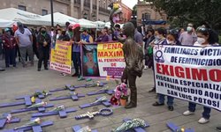 Pena máxima a femenicidas, "no daremos tregua": Familiares de víctimas en marcha