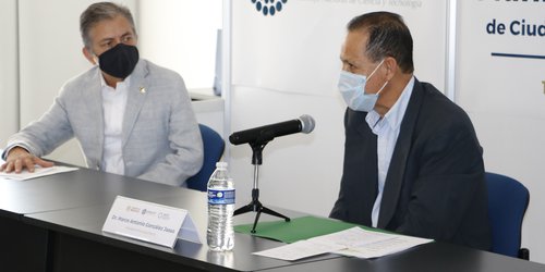 Marco Antonio González Jasso tuvo acercamiento con autoridades del IPICYT