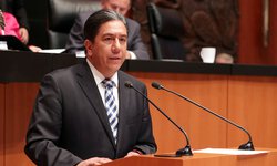 Marco Gama solicita licencia a su cargo como senador por SLP