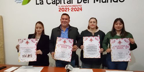 Anuncian matrimonios colectivos en Rioverde este 14 de febrero