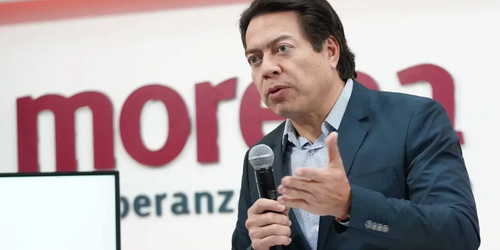 Manifestación a favor del INE en el Zócalo fue una ‘farsa’: Mario Delgado