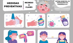 Regreso a clases hoy: Insisten en recomendaciones contra el covid