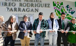 Gobierno de Gallardo construye más espacios escolares dignos en apoyo a niñas y niños