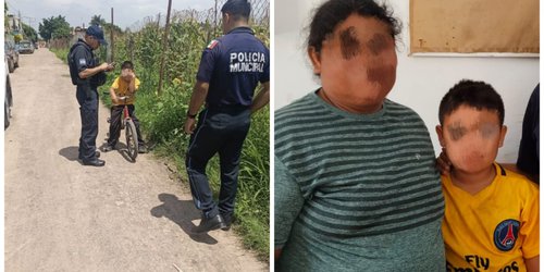 Entregan a menor reportado como no localizado. Esta extraviado desde el 4 de julio
