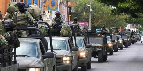 Ejército y Guardia Nacional refuerzan seguridad en municipio de SLP