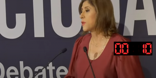 Vuelve a ganar debate Mónica Rangel con propuestas directas y eficaces