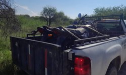 Encuentran dos motos robadas y desvalijadas en camino al Tule