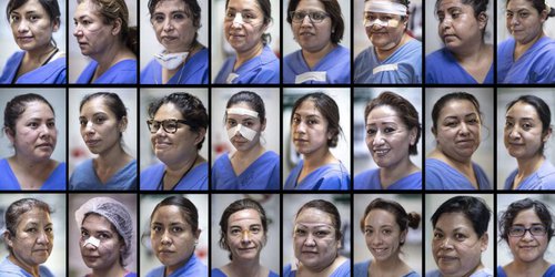 Los rostros de las mujeres que están al frente del combate ante el COVID-19