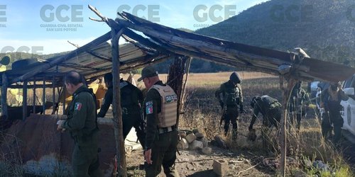 Ubican narco campamentos en Guadalcázar y Villa de Arista