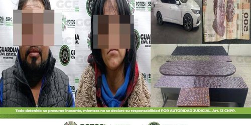 Aseguran cuatro mil dosis de droga a narcomenudistas en Salinas