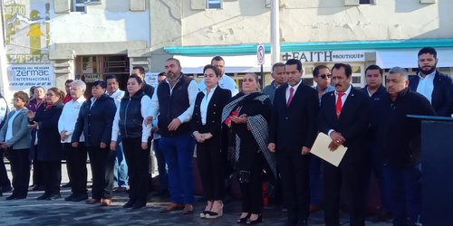 Conmemoran 217 años del natalicio de Benito Juárez