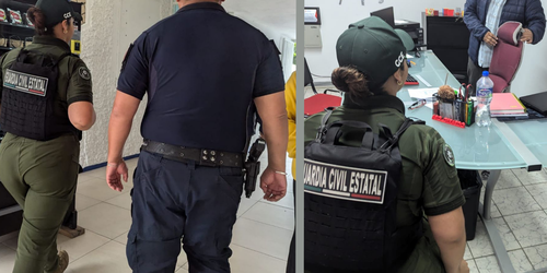Descarta Guardia Civil Estatal riesgo en colegio tras reporte ciudadano